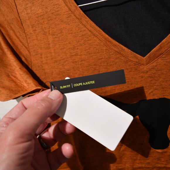 Womens NIKE DRY Dri-Fit Slim fit TOP Texas Longhorns ORANGE/Black Sizes S-XXL - Picture 2 of 7